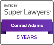 Conrad Adams Superlawyers 5 years